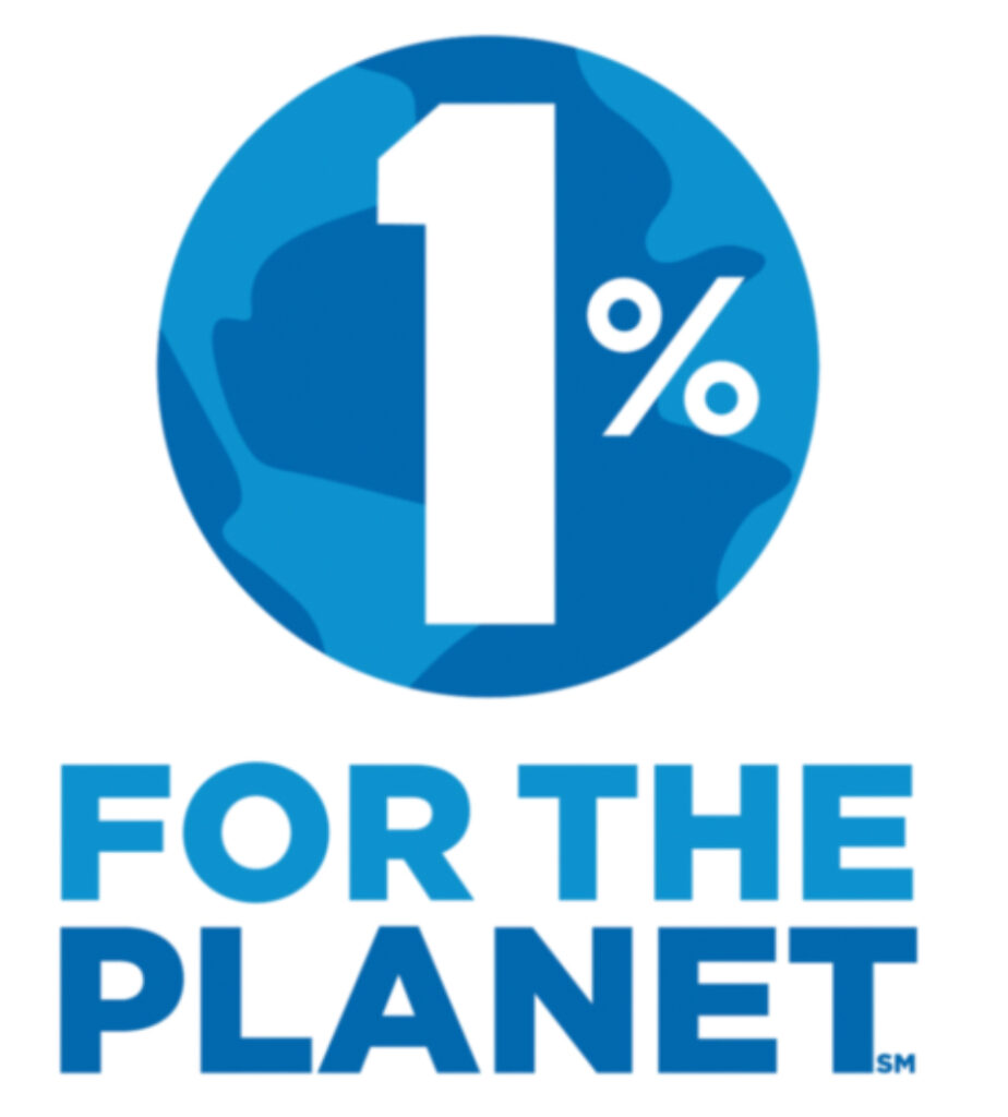 1% for the Planet logo