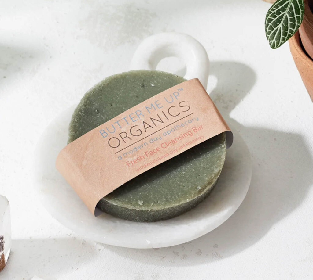 Image of the Face Wash Facial Cleansing Bar from Butter Me Up Organics