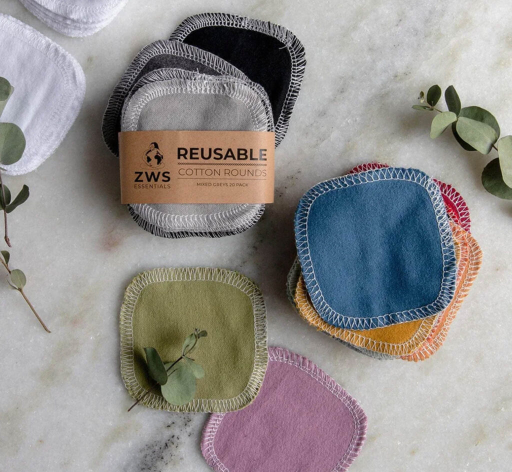 Image of the Reusable Facial Rounds/Cotton Pads from Zero Waste Store