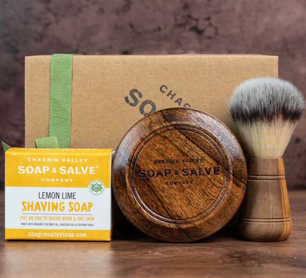 Image of the Chagrin Valley Shaving set - a sustainable choice for your shaving needs!