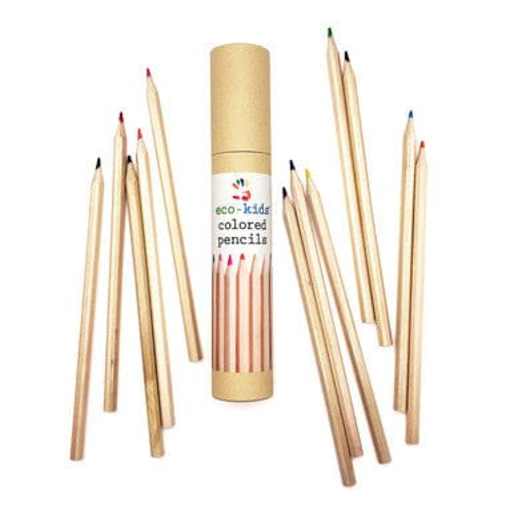 Image of the 12 coloured pencil set by E-Kids