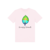 Flat image of the Successfully Sustainable Kids Tee in Pink