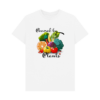 Flat image of the Powered by Plants Tee in White.