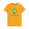 Flat image of the Successfully Sustainable Tee in Mustard