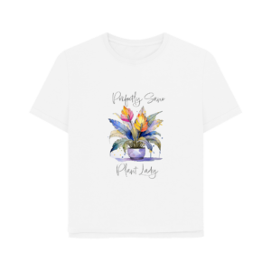 Flat image of the Plant Lady Tee in White