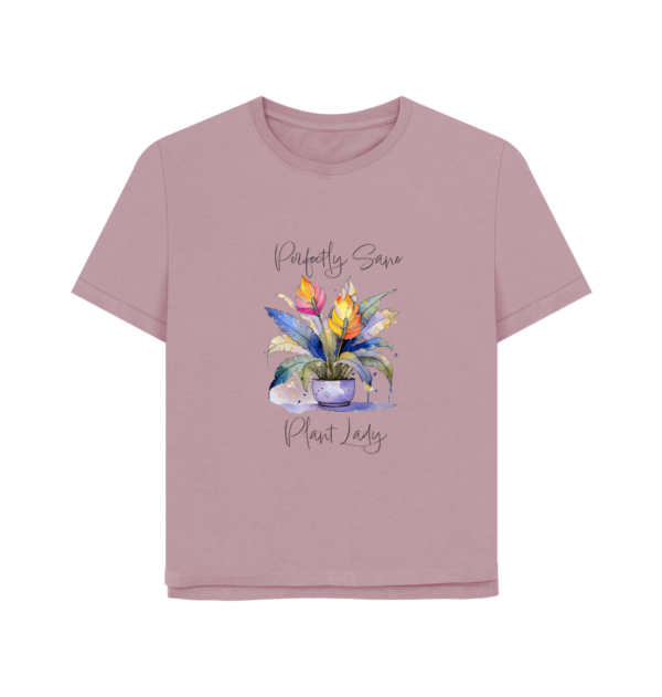 Flat image of the Plant Lady Tee in Mauve