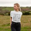 Image of a model wearing the Ultimate Travel Tee in White