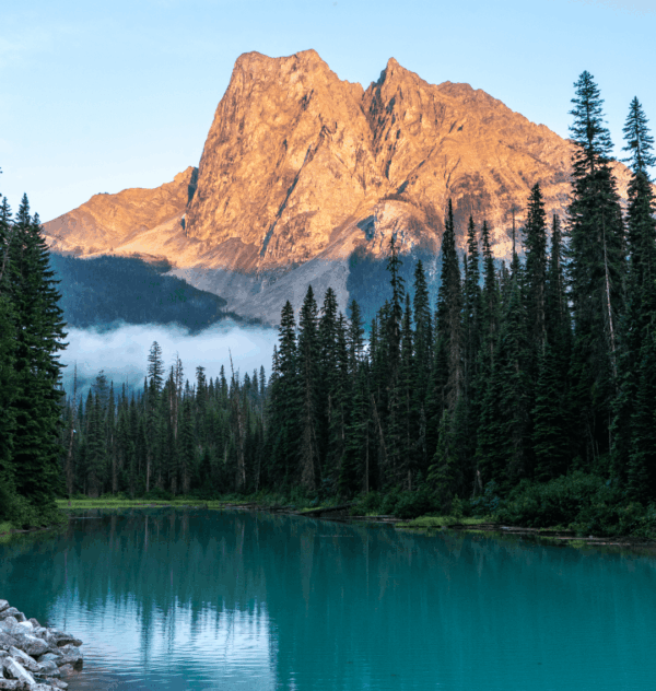 Image of the "Alpine Glow" photography print.