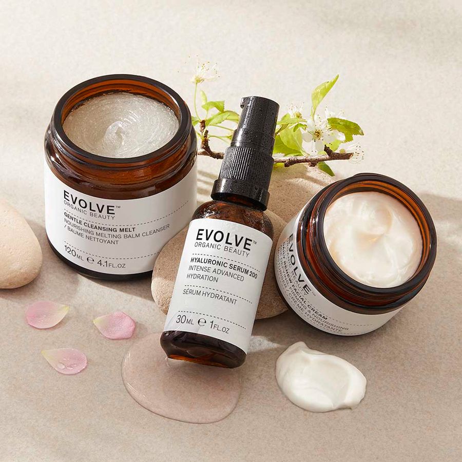 mage of a variety of products from sustainable skincare brand Bramley.