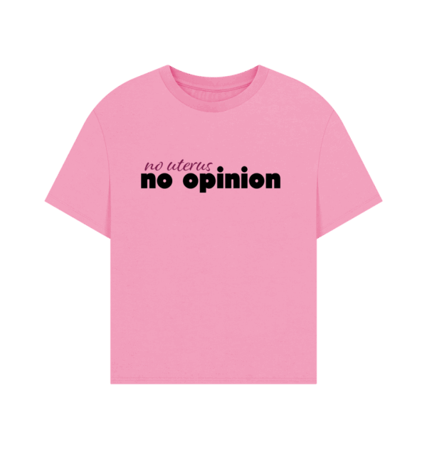 No Uterus, No Opinion Oversized Tee - Image 9