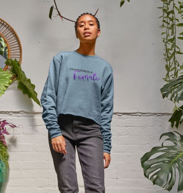 Dangerous Female Boxy Sweater - Image 3