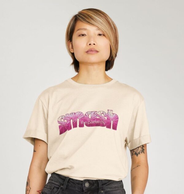 Smash the Patriarchy Relaxed Fit Tee - Image 3