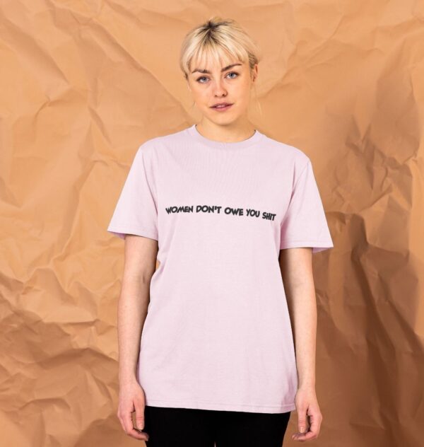 Women Don't Owe You Unisex Tee - Image 2