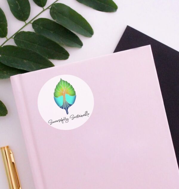 Successfully Sustainable Sticker - Image 3