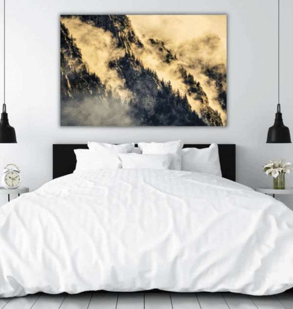 Misty Mountain Morning Print - Image 2